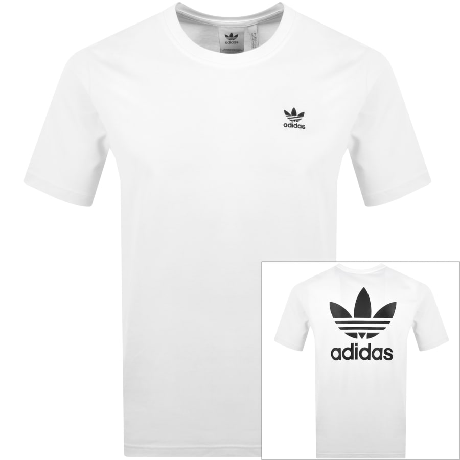 adidas Originals Trefoil T Shirt White | Mainline Menswear